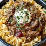 Creamy Crockpot Pot Roast Stroganoff Recipe That’s So Easy