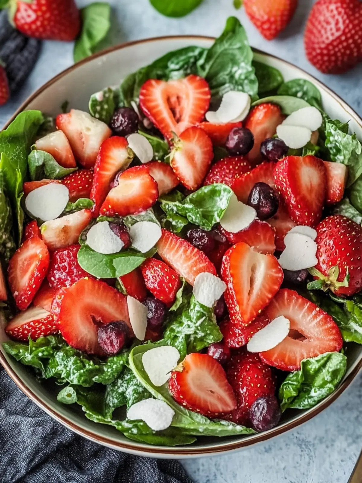 Easy Strawberry Spring Mix Salad for a Fresh Delight