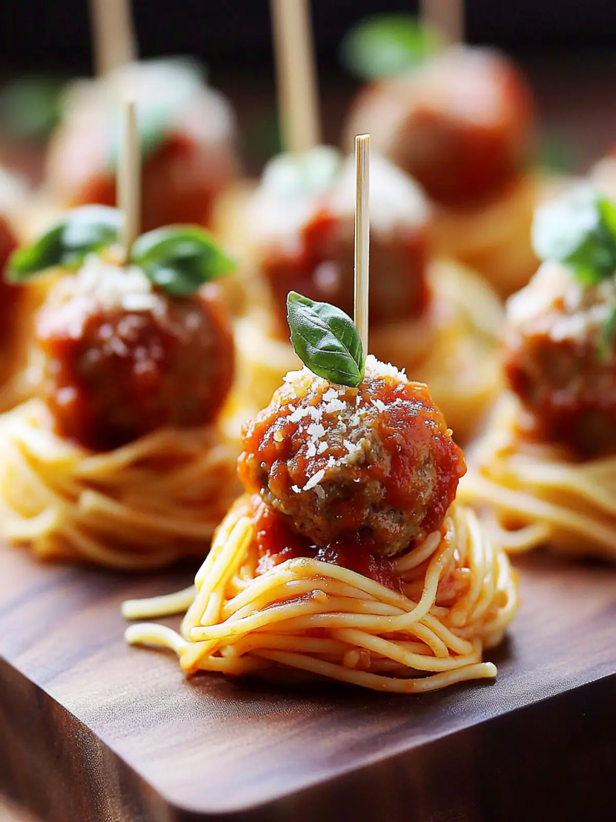 Mini Spaghetti and Meatball Appetizers – Best Appetizer Recipes