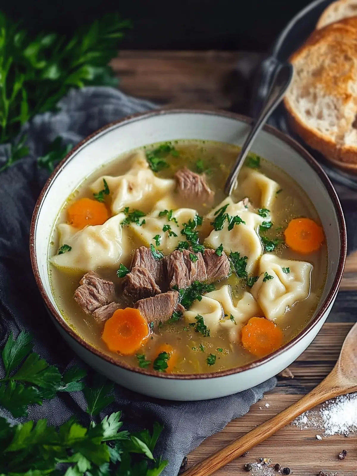Delicious Purim Special Beef Kreplach Soup to Warm Your Soul 4 Delicious Purim Special Beef Kreplach Soup to Warm Your Soul