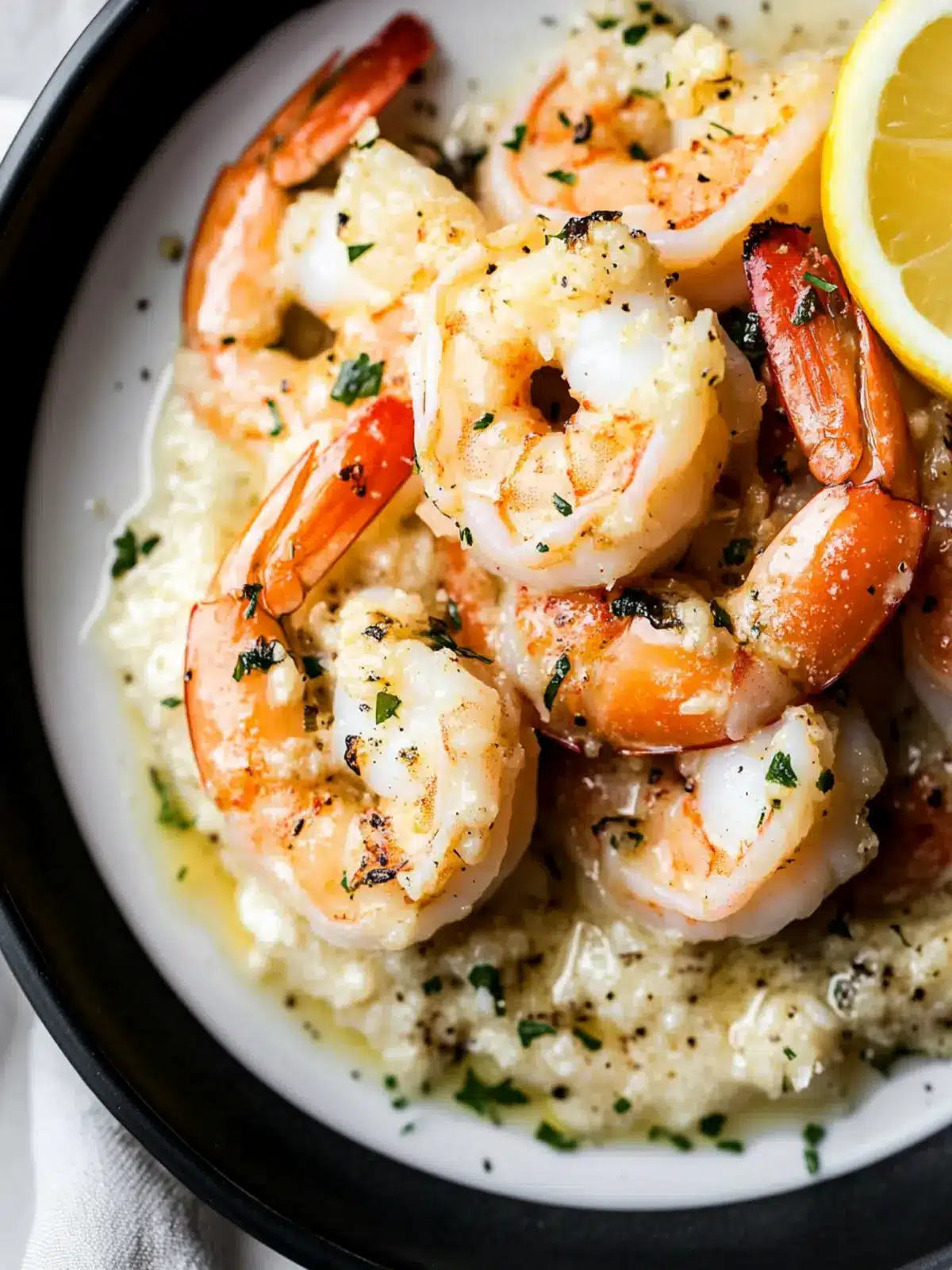 Prosecco Butter Poached Shrimp