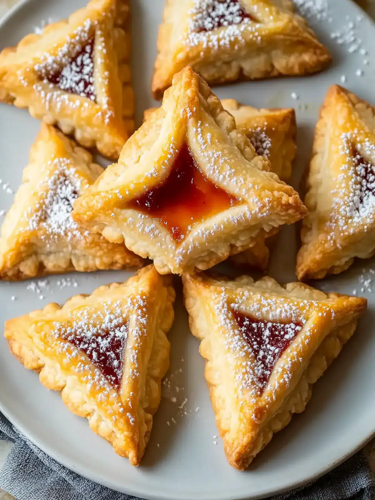 Classic Hamantaschen: Delightful Cookies with Tasty Fillings 4 Classic Hamantaschen: Delightful Cookies with Flavorful Fillings