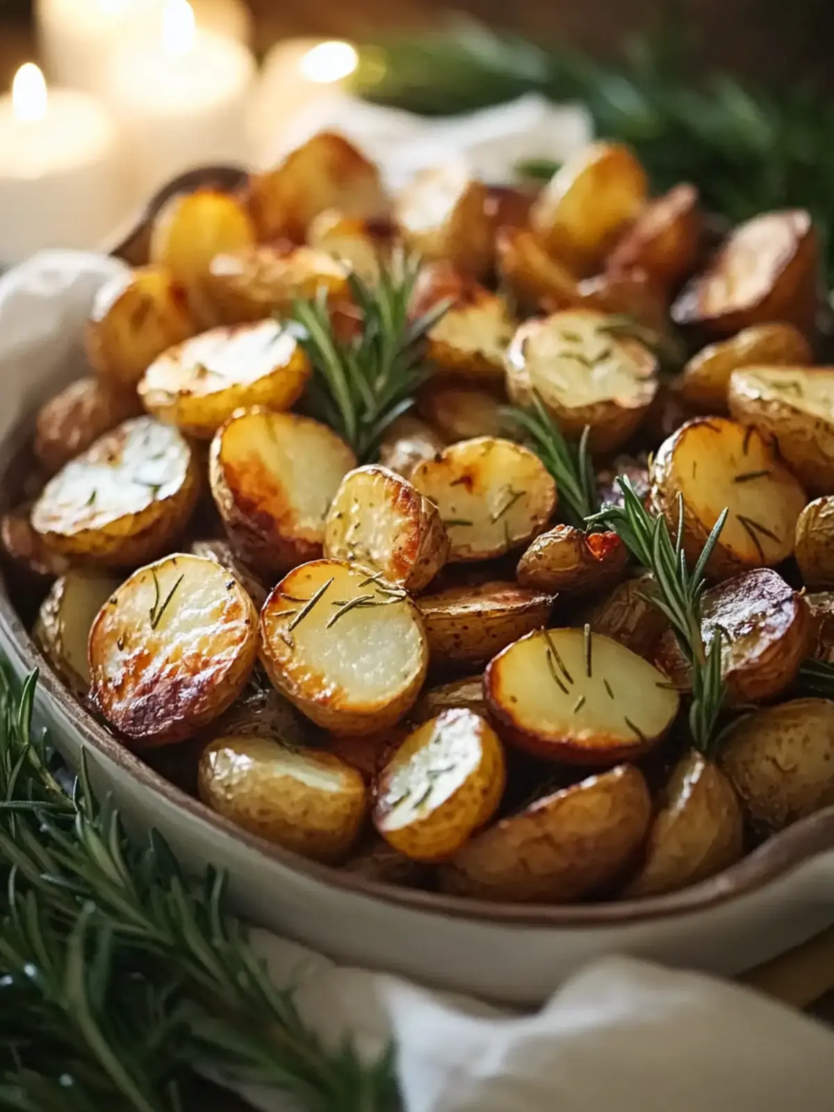 Rosemary and Garlic Roasted Potatoes: The Perfect Side Dish for Christmas
