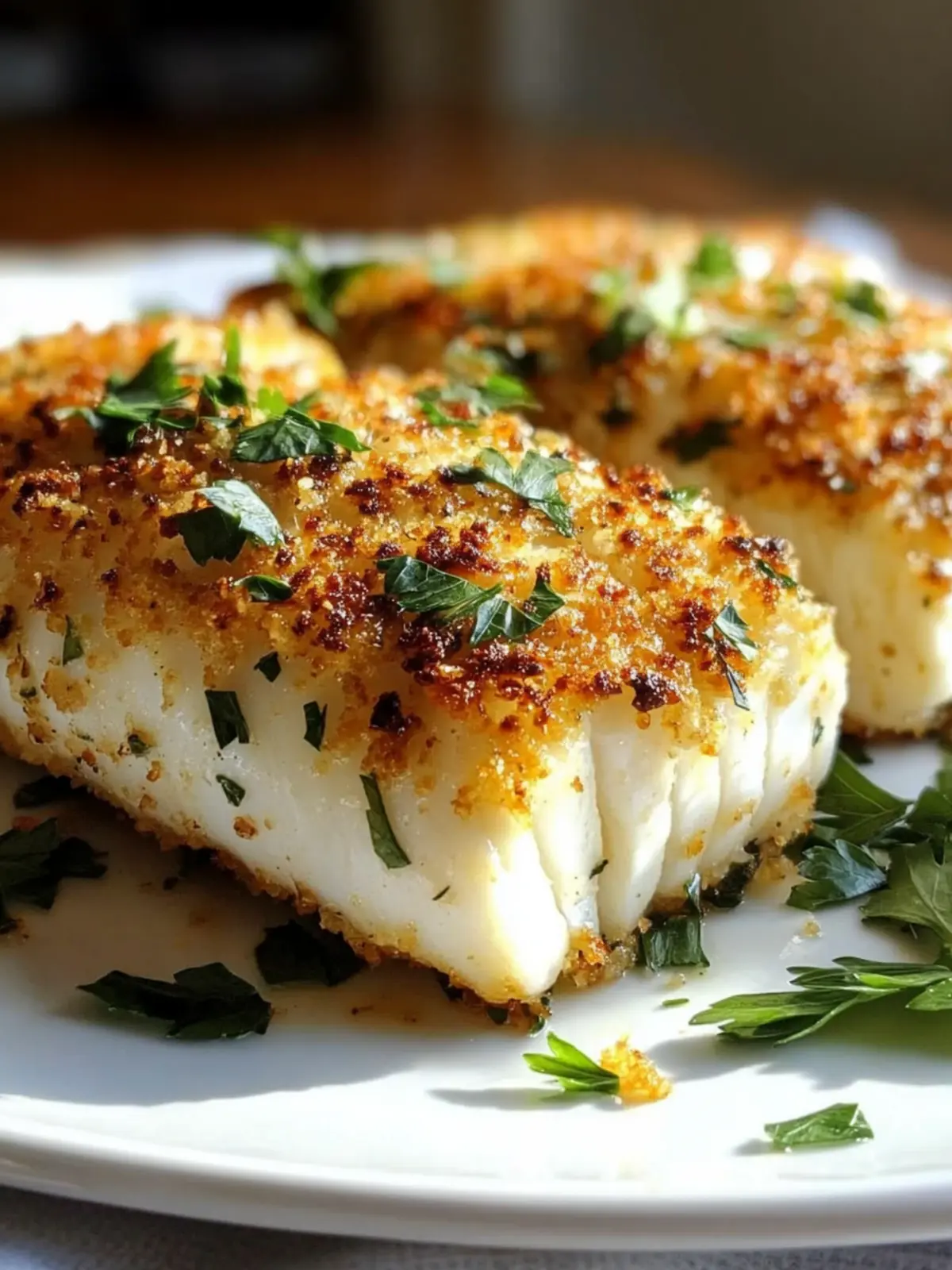 Garlic Parmesan Crusted Halibut: 15-Minute Baked Perfection