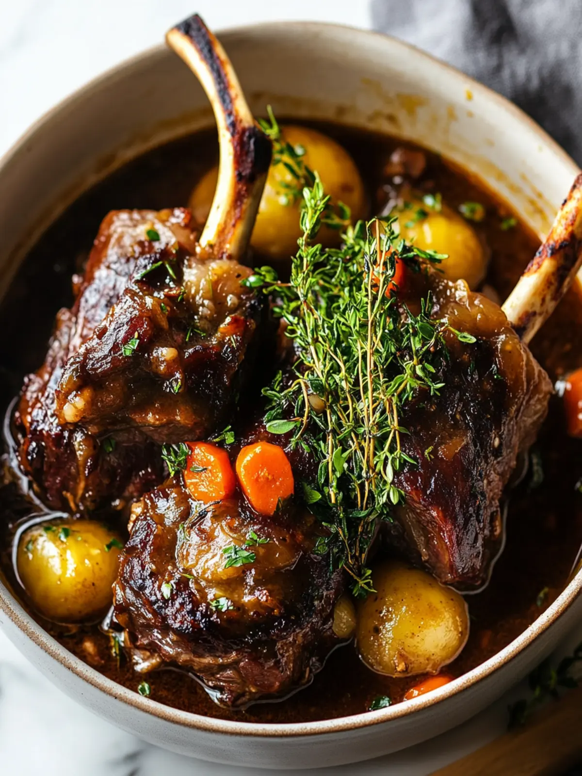 Comforting Braised Lamb Shanks for the Holidays