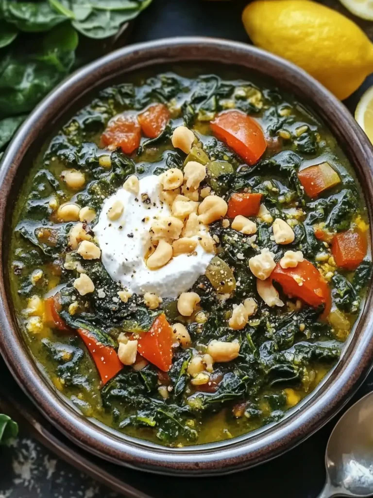 Delicious Lebanese Spinach Stew for Cozy Nights In
