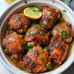 Simple Slow Cooker Chicken Thighs