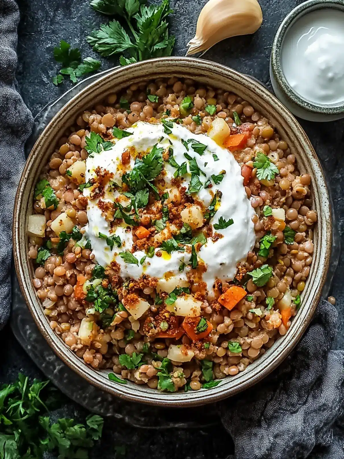 Mujadara Magic: Wholesome Lentil and Rice Comfort at Home 5 Mujadara Magic: Nourishing Lentil and Rice Delight at Home