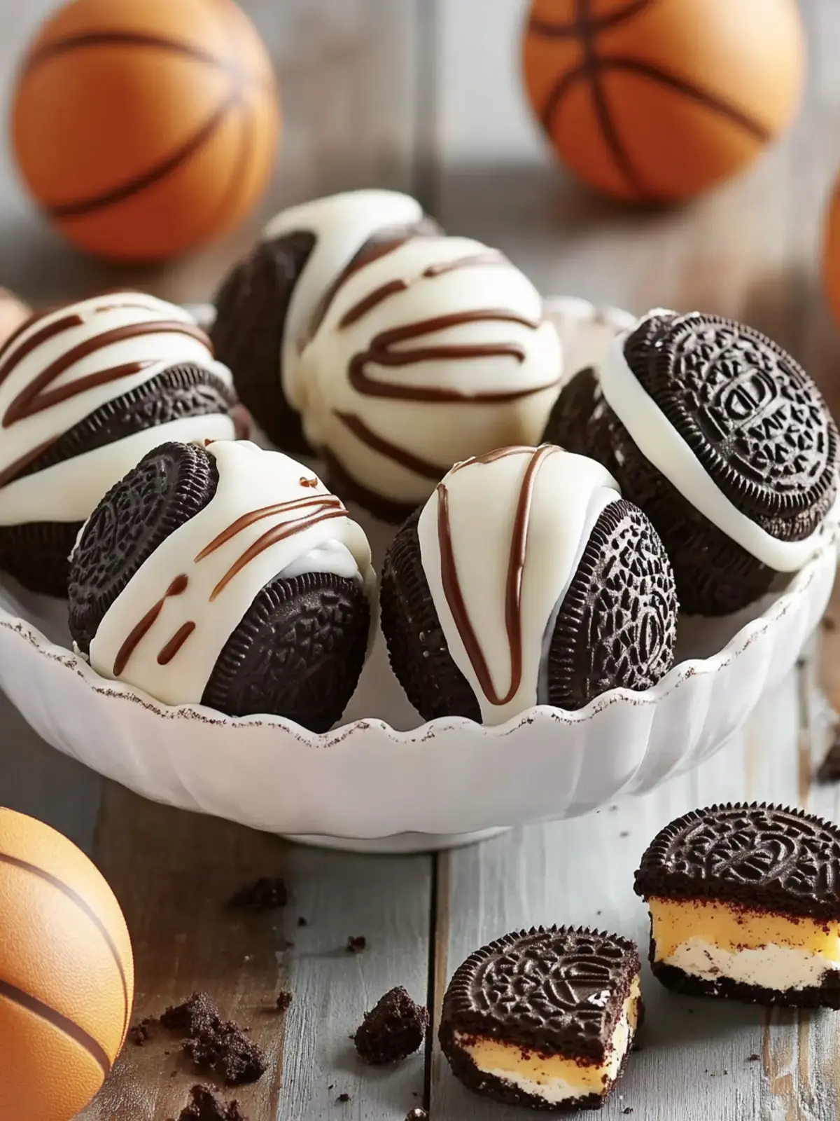 OREO Cookie Ball Basketballs: A Slam Dunk Dessert Recipe