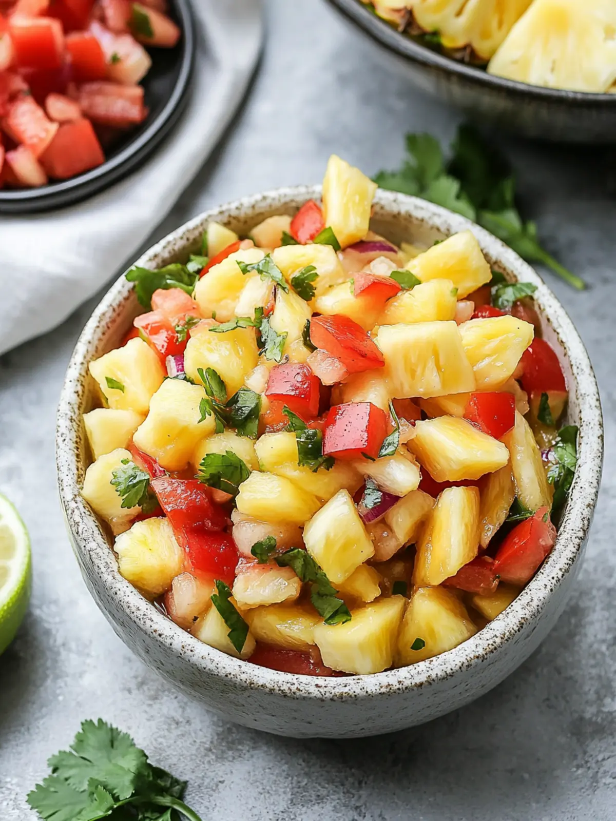 Zesty Easy Fresh Pineapple Salsa Perfect for Summer Fun 2 Easy Fresh Pineapple Salsa