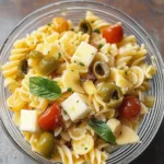 Dirty Martini Pasta Salad