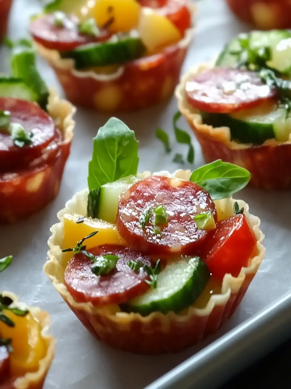 Crispy Salami Cup Appetizers: The Ultimate Bite-Sized Delight