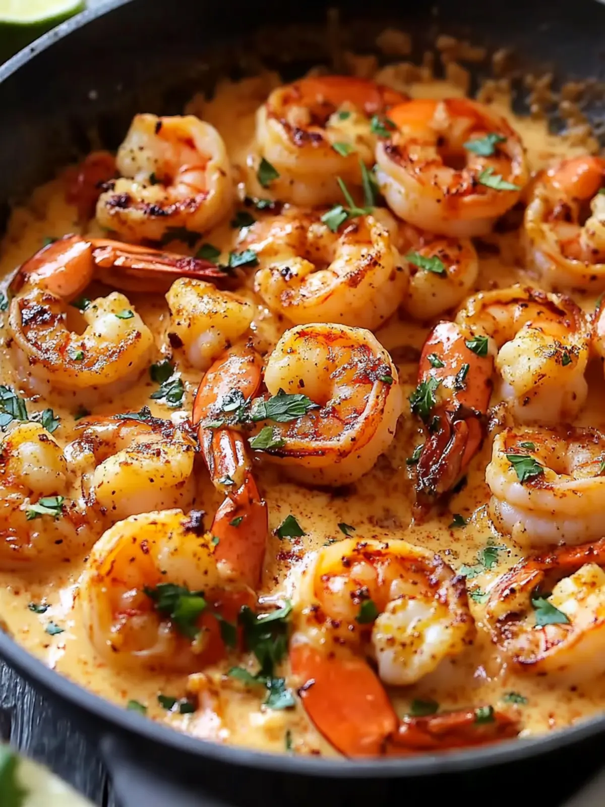 Creamy Garlic-Paprika Shrimp Skillet: A Quick Dinner Delight 3 Creamy Garlic-Paprika Shrimp Skillet