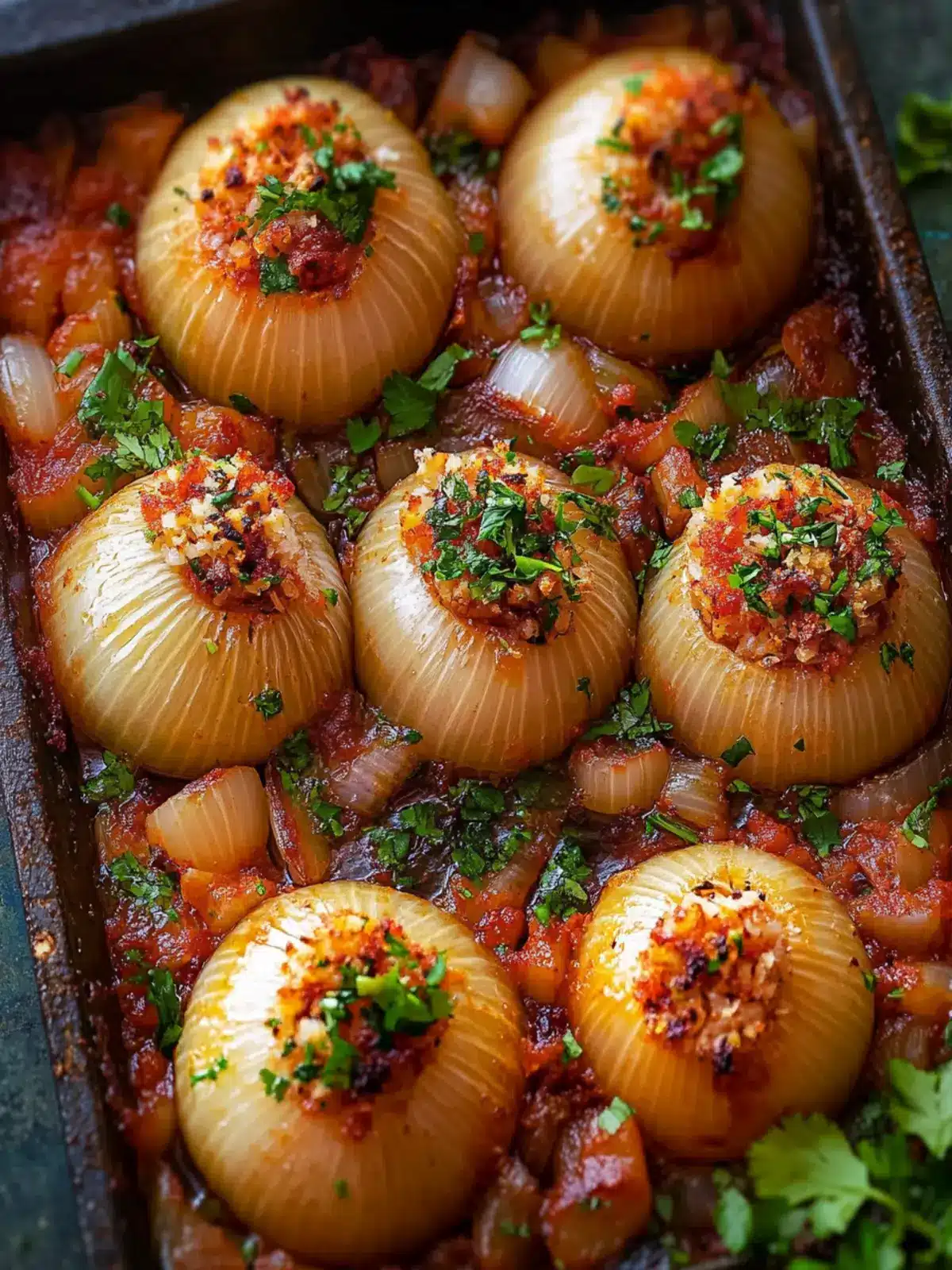 Middle Eastern Stuffed Onions: Easy Flavor-Packed Delight 4 Middle Eastern Stuffed Onions