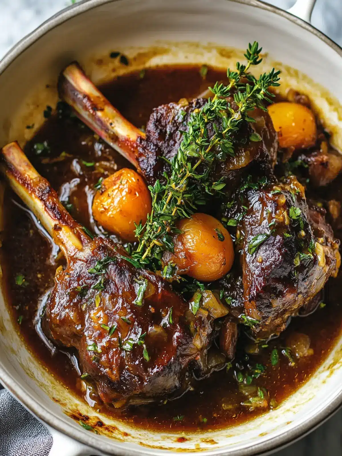 Comforting Braised Lamb Shanks for the Holidays