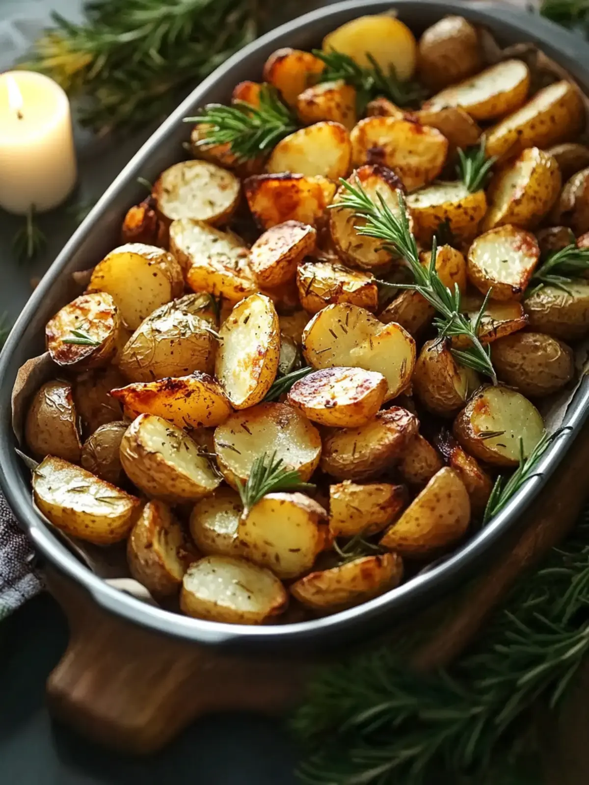 Rosemary and Garlic Roasted Potatoes: The Perfect Side Dish for Christmas