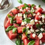 Watermelon Basil Feta Salad: A Refreshing Summer Must-Try 44 Watermelon Basil Feta Salad