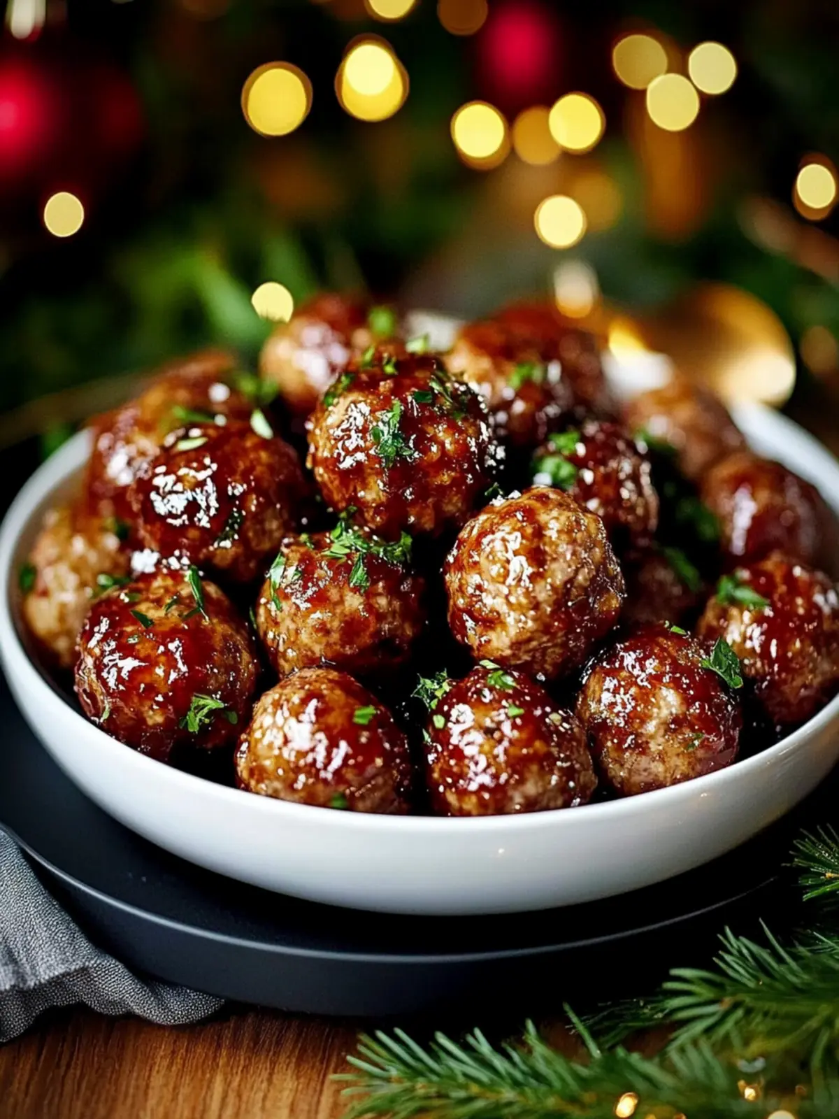 Irresistible Christmas Meatballs for Festive Gatherings