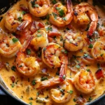 Creamy Garlic-Paprika Shrimp Skillet