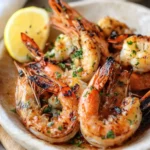 BBQ Grilled Prawns with Garlic, Lemon & Chilli for Summer Fun 44 BBQ Grilled Prawns with Garlic, Lemon & Chilli