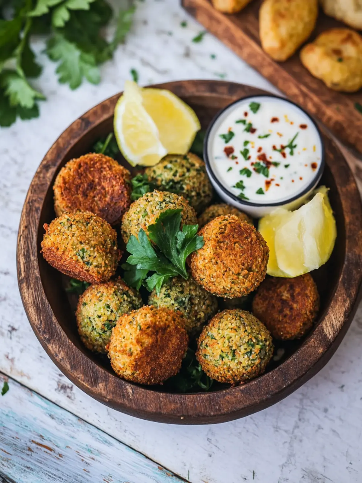Crispy Falafel: Make It the Traditional Way at Home 2 Falafel (The Crispy Traditional Way)
