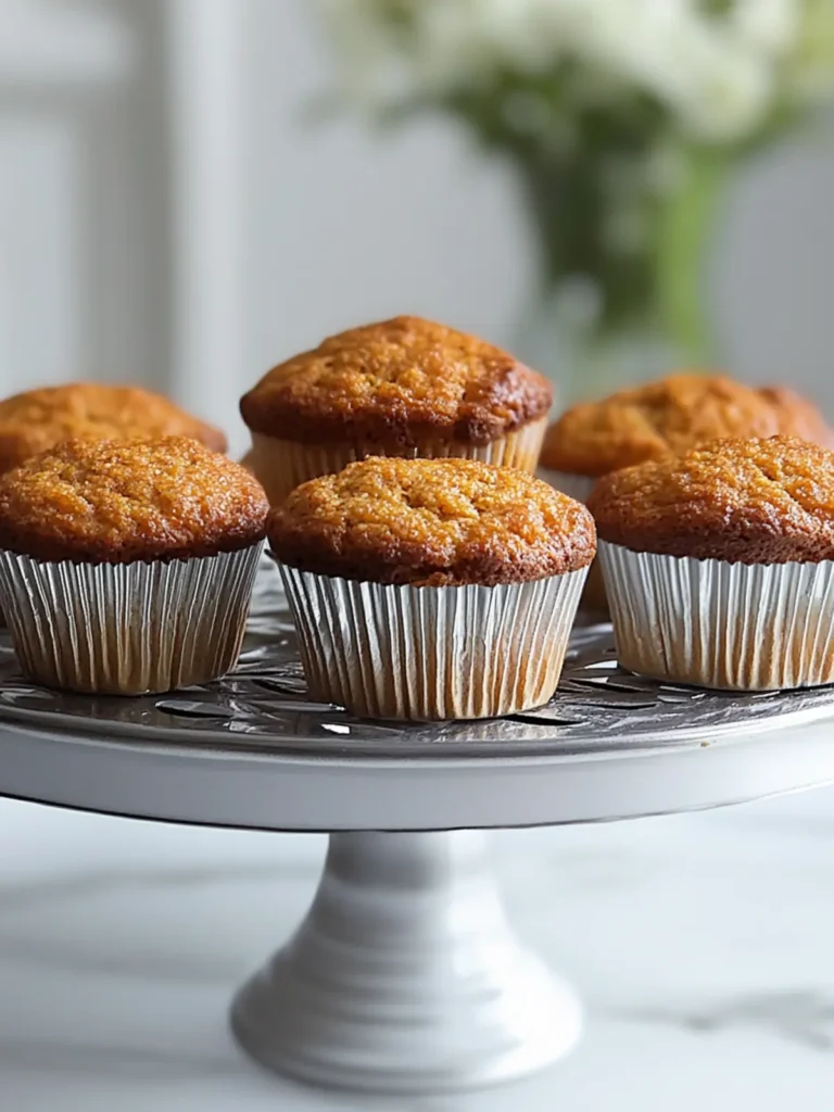 Passover Carrot Muffins