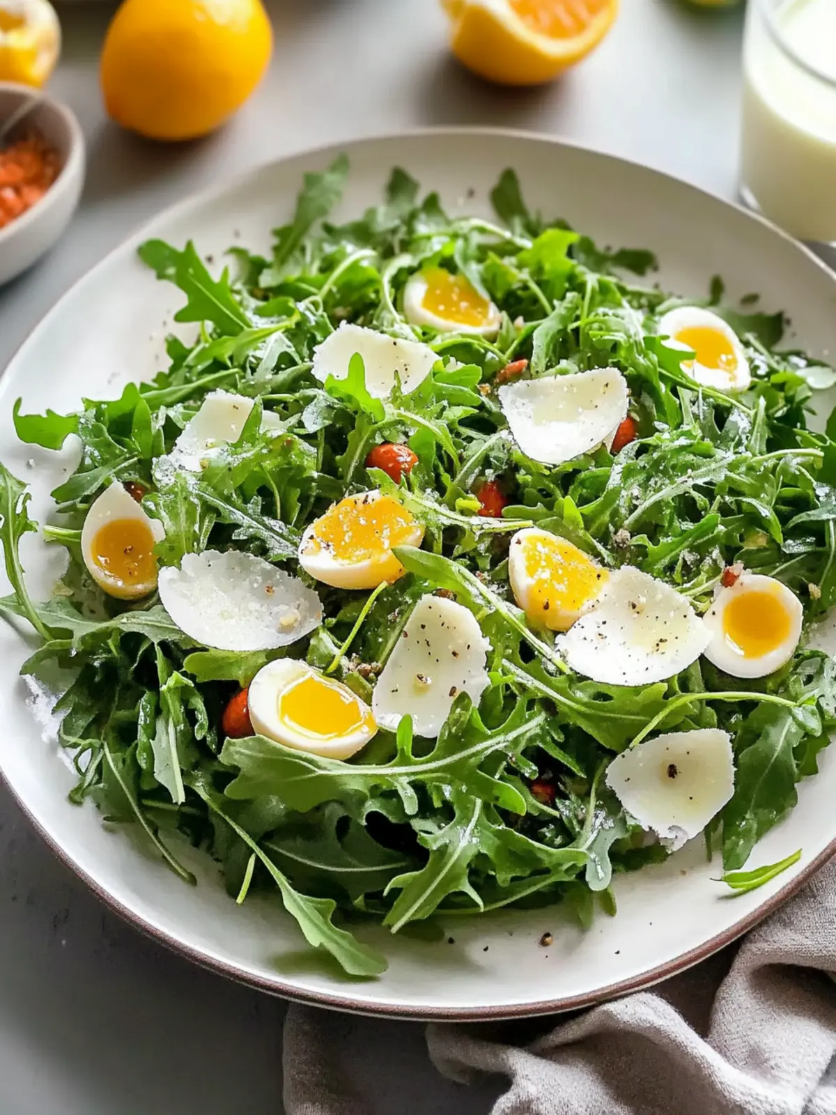 Zesty Easter Arugula Salad