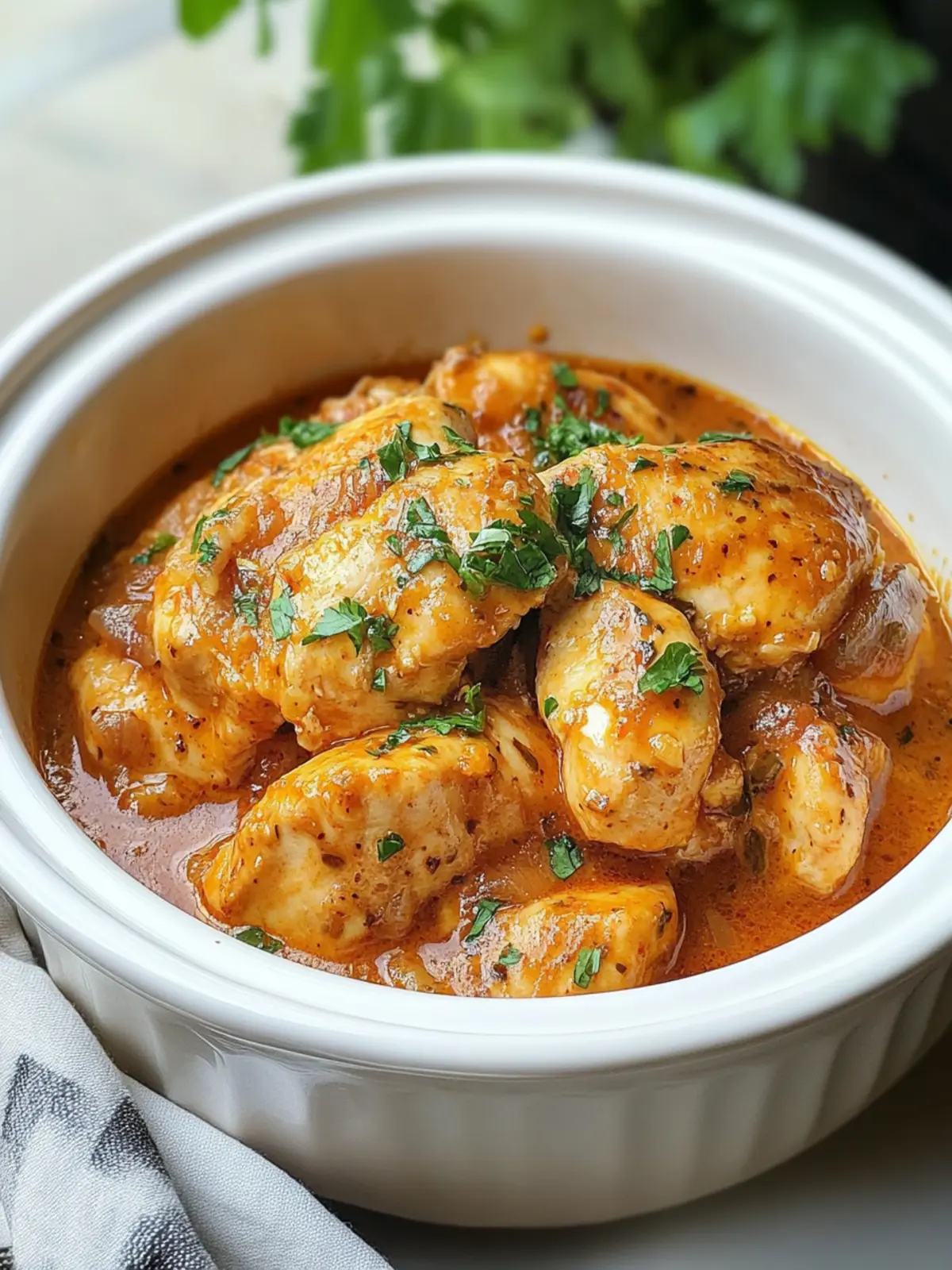 Sweet and Savory Crock Pot Marry Me Chicken