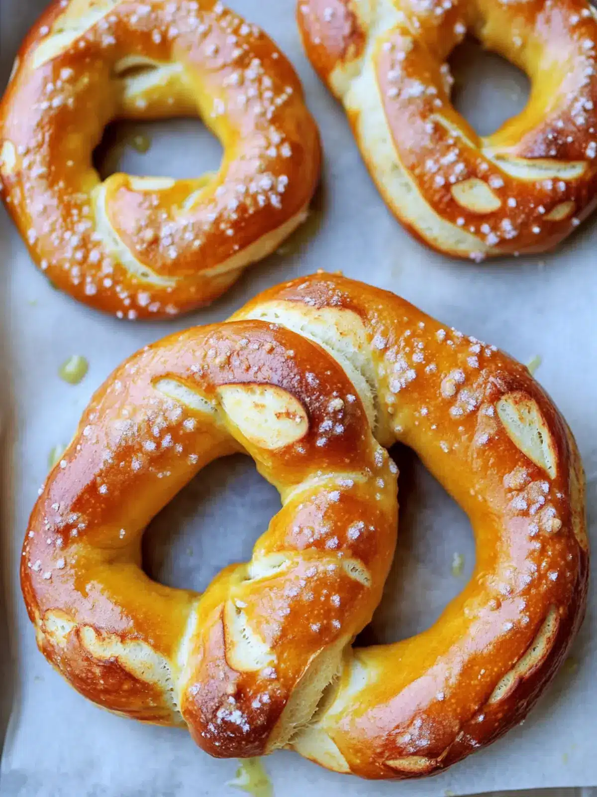Easy Soft Pretzels Recipe:Ball Park Snacks at Home!