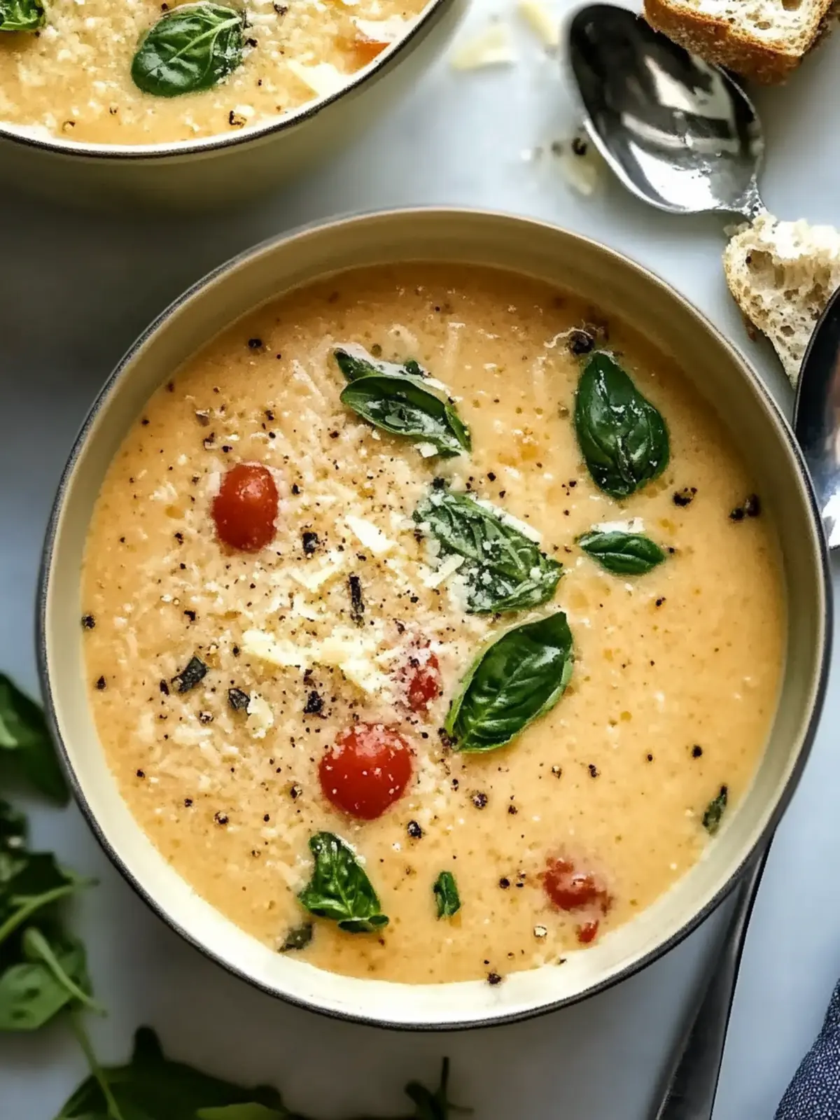 Creamy Parmesan Tuscano Soup Recipe