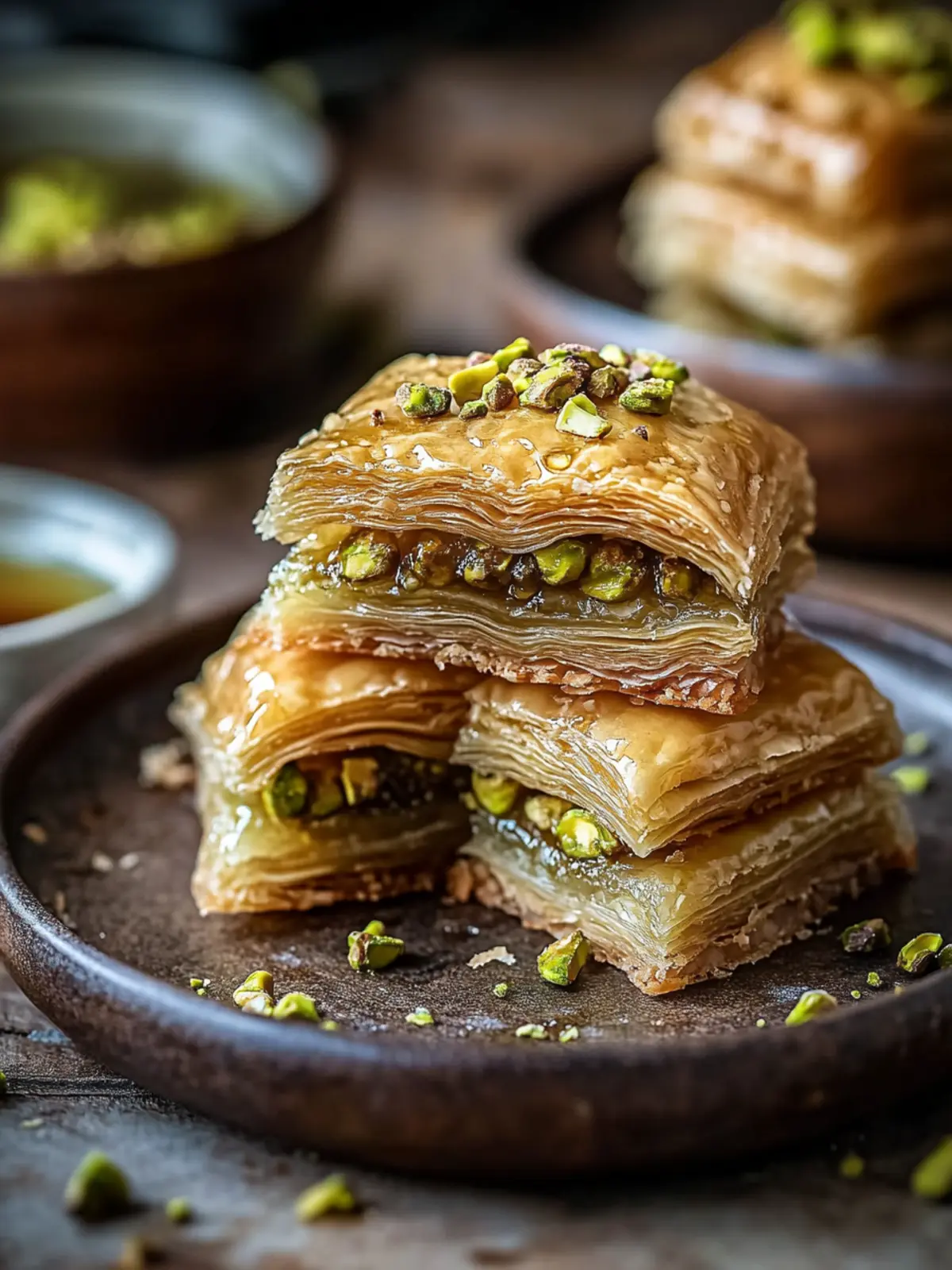 Baklava Cookies with Honey Pistachio Magic Awaits You