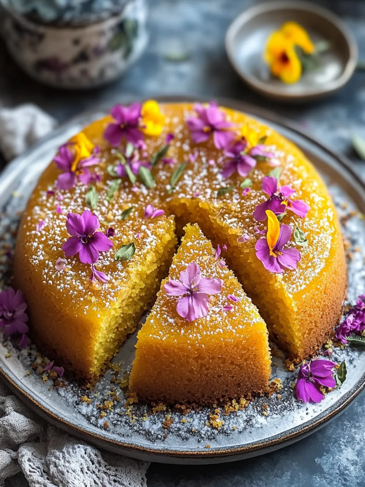 Heavenly Persian Saffron Cake You Can Bake at Home