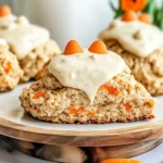 Decadent Easter Carrot Cake Scones