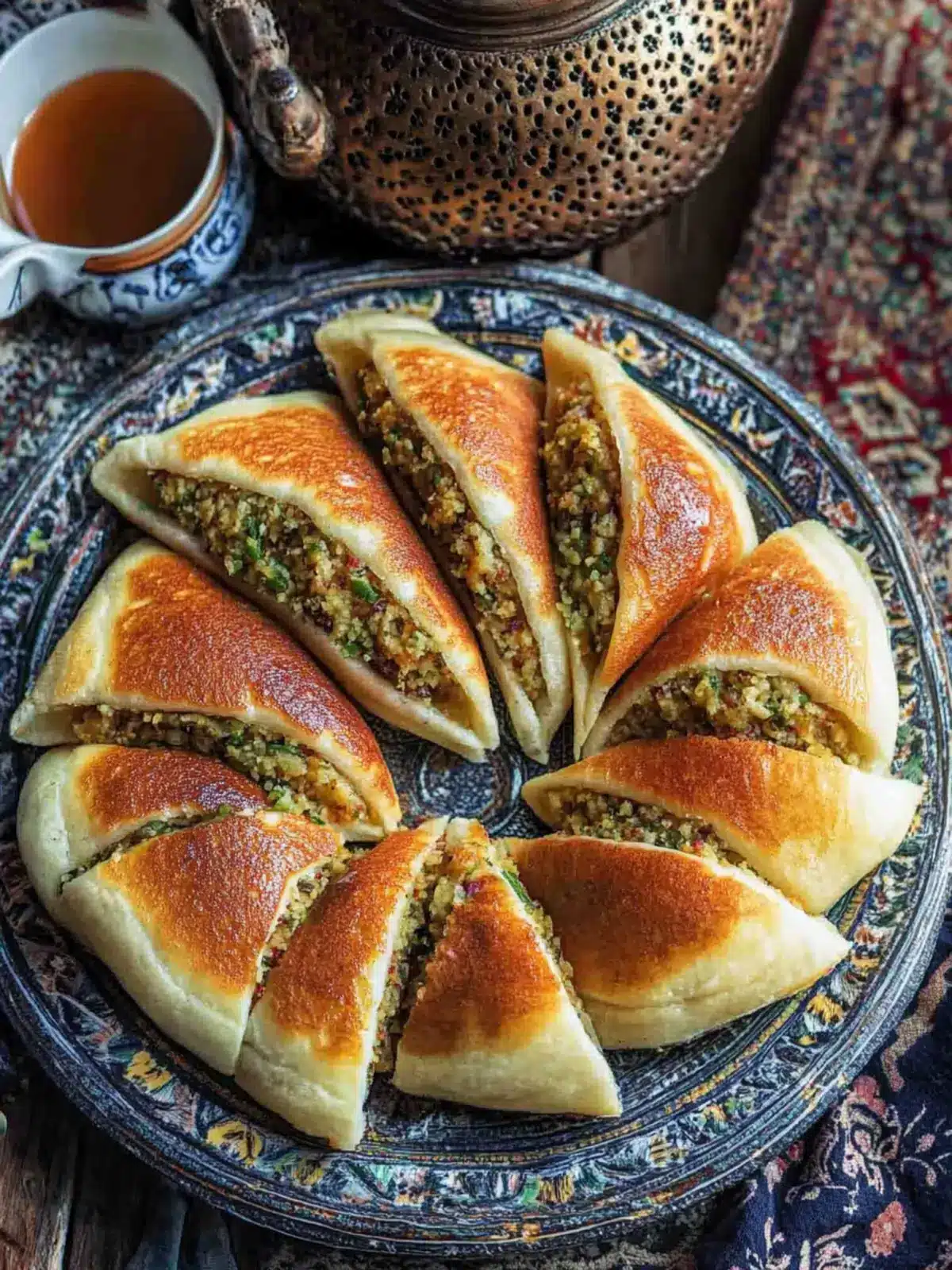 Atayef (Middle Eastern Stuffed Pancakes)