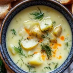Creamy Potato & Dill Soup