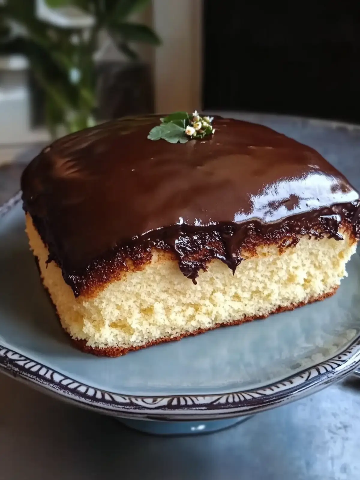 Tax Day Yogurt Cake with Fudge Icing to Sweeten Your Day 4 Tax Day Yogurt Cake with Fudge Icing