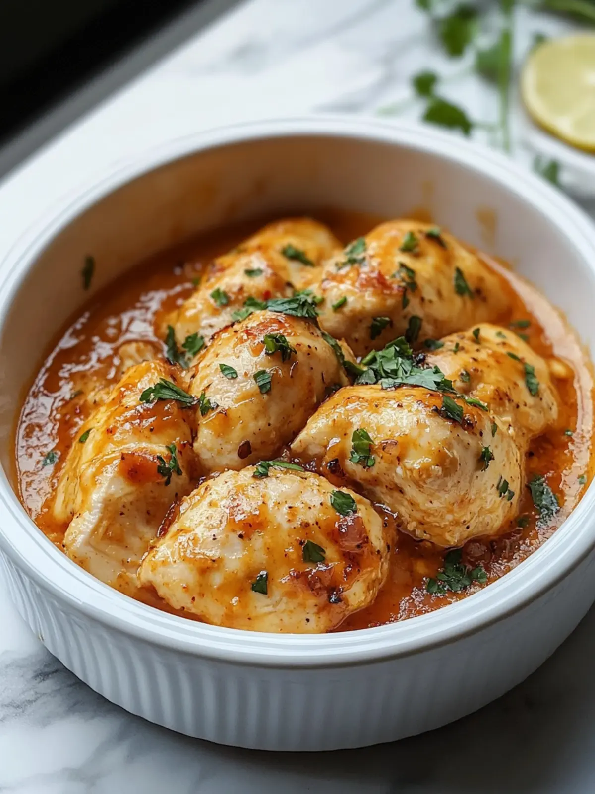 Sweet and Savory Crock Pot Marry Me Chicken