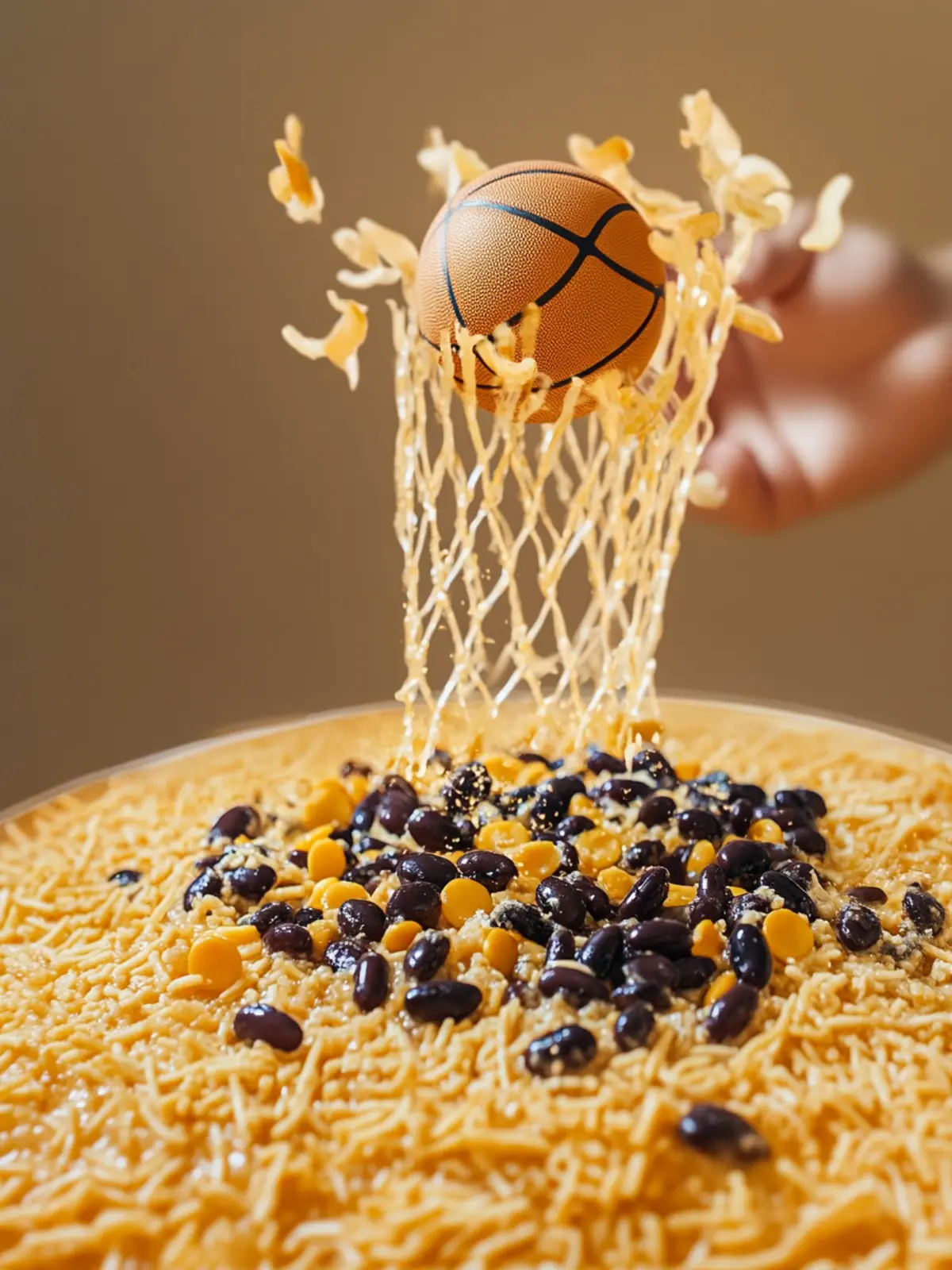 Delicious Basketball Bean Dip for Your Game Day Bash 5 Basketball Bean Dip