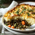 Hearty and Healthy Green Lentil Shepherd’s Pie