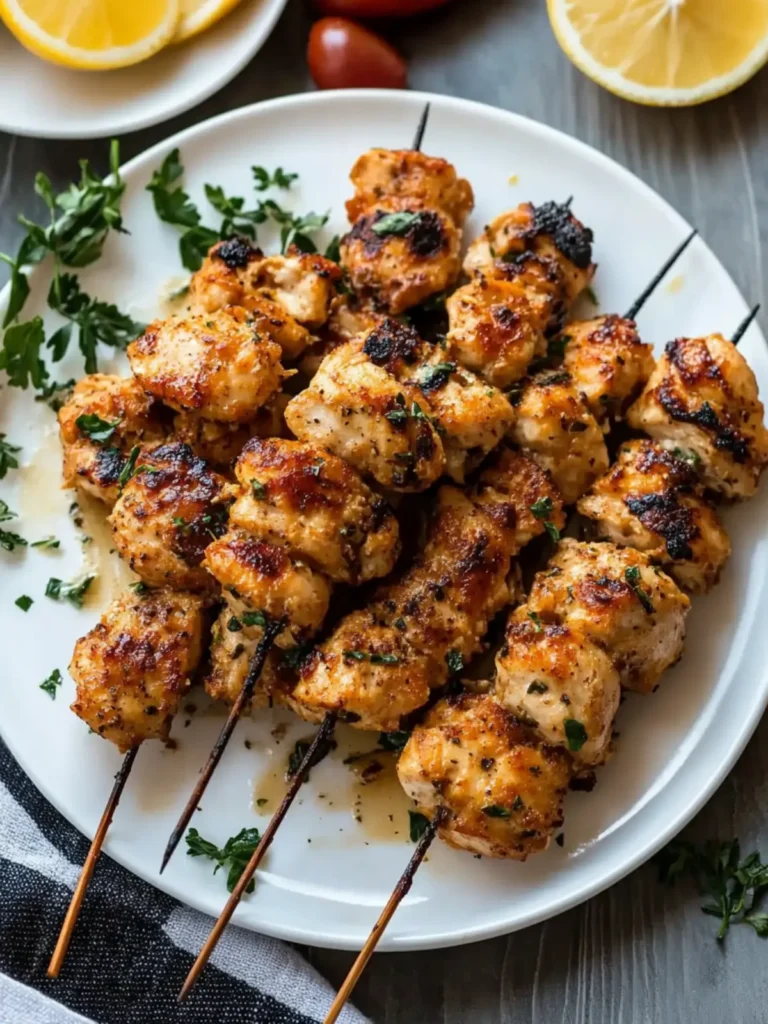 Air Fryer Chicken Spiedini