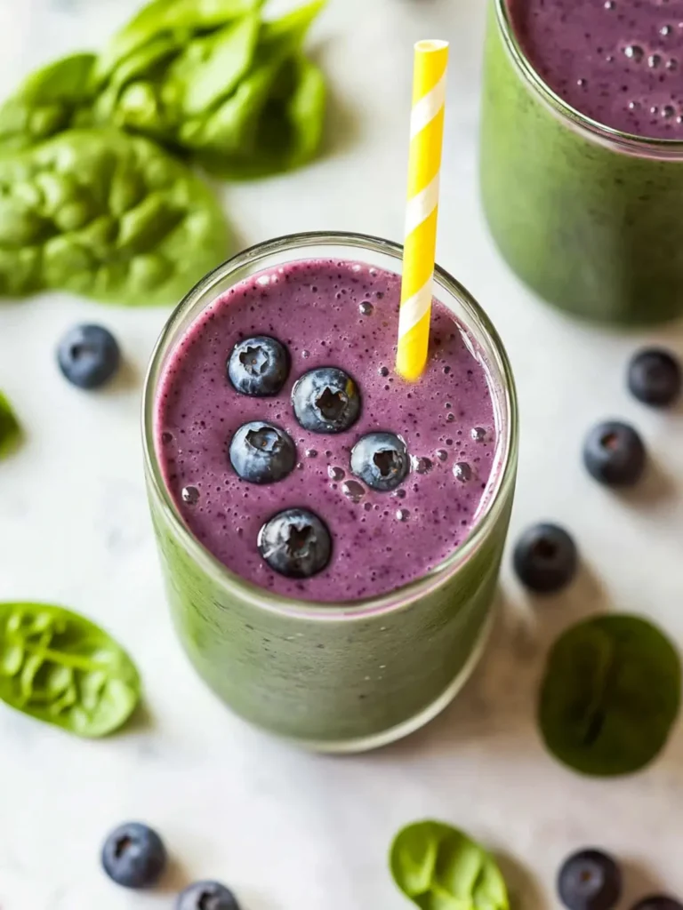 Blueberry Spinach Smoothie