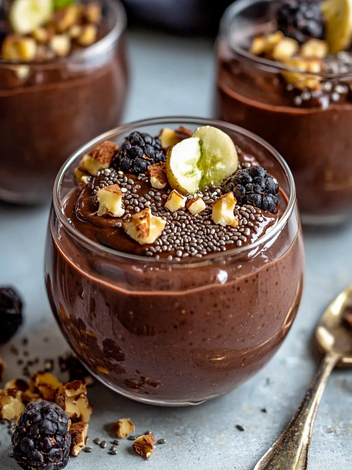 Fudgy Chocolate Chia Seed Pudding