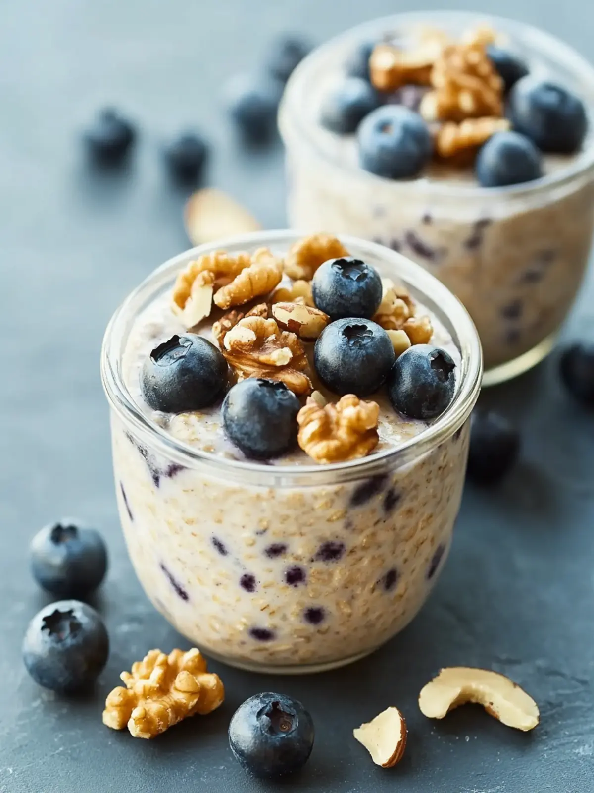 Recipe: Blueberry Walnut Overnight Oats