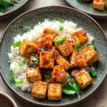 Sweet Chilli Garlic Tofu