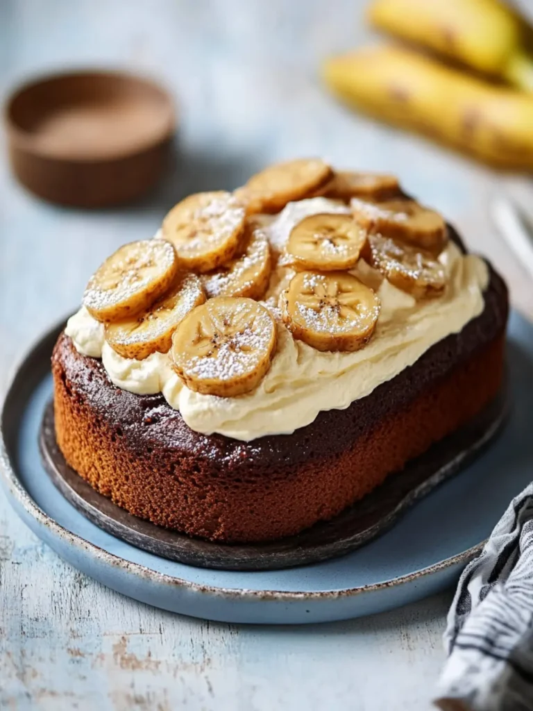 Keke fa’i (Banana cake) recipe