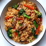 Quick Ramen Noodle Stir Fry