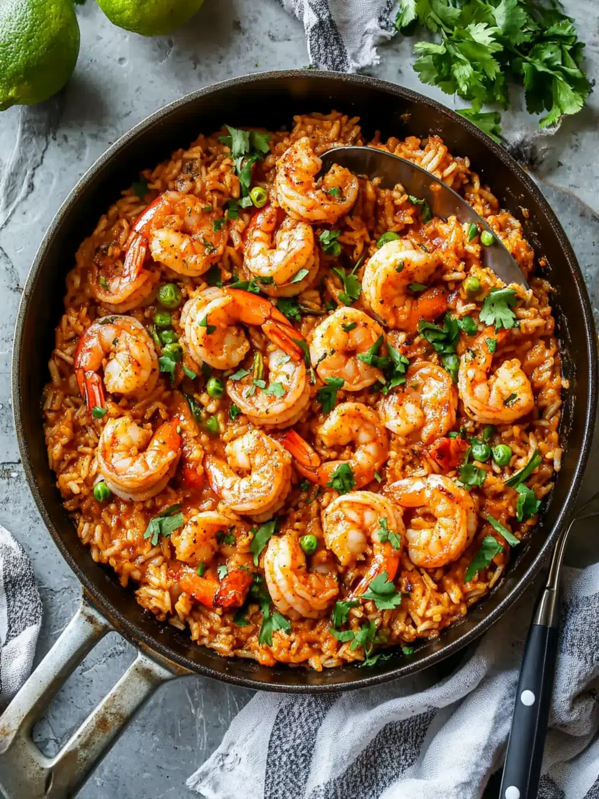 Cajun Shrimp and Rice Skillet