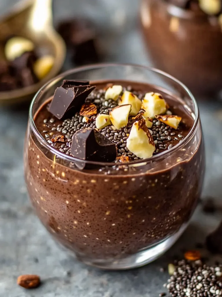 Fudgy Chocolate Chia Seed Pudding