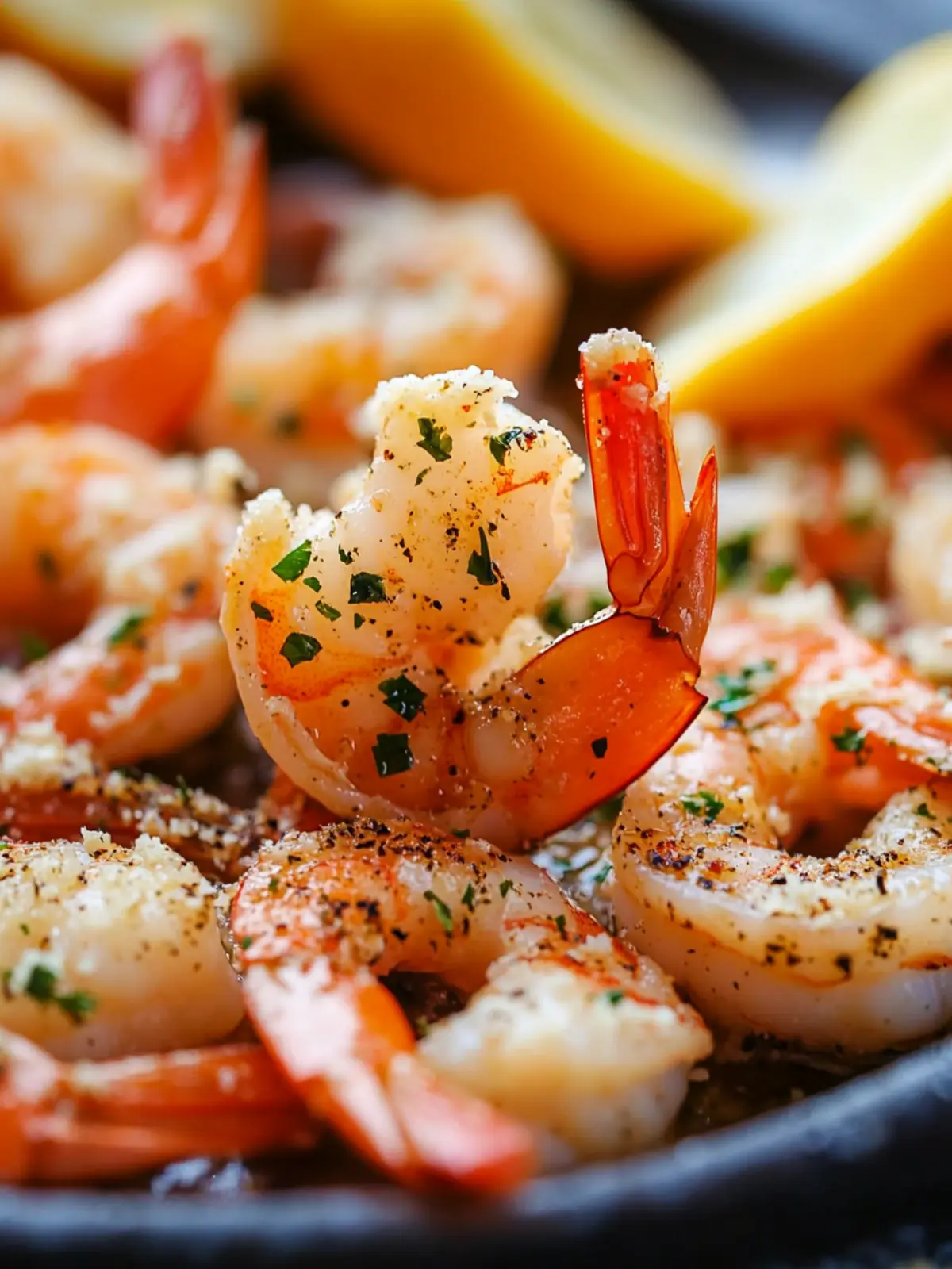 Garlic Parmesan Roasted Shrimp