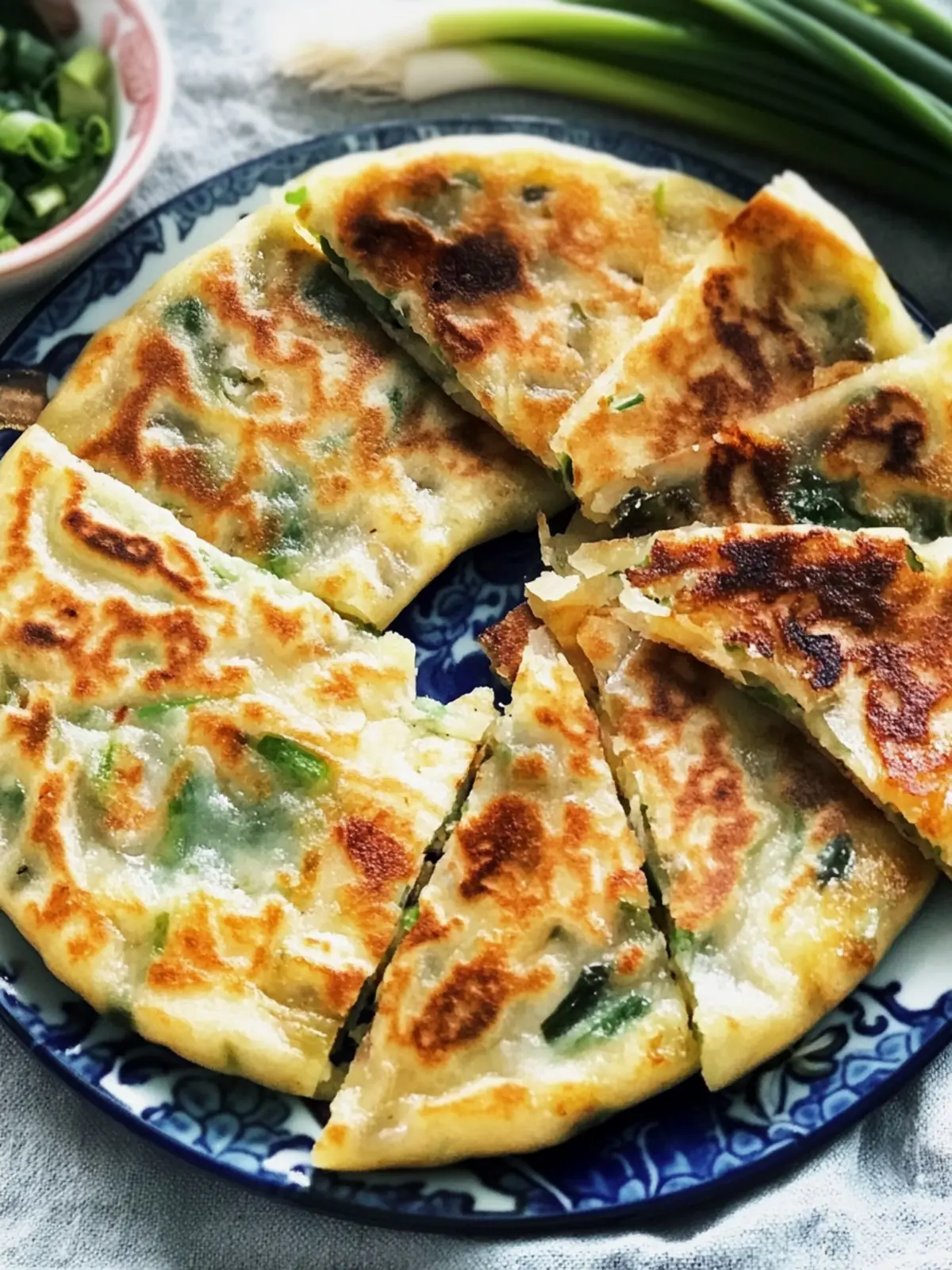 Authentic Chinese Scallion Pancake (Cong You Bing) Recipe